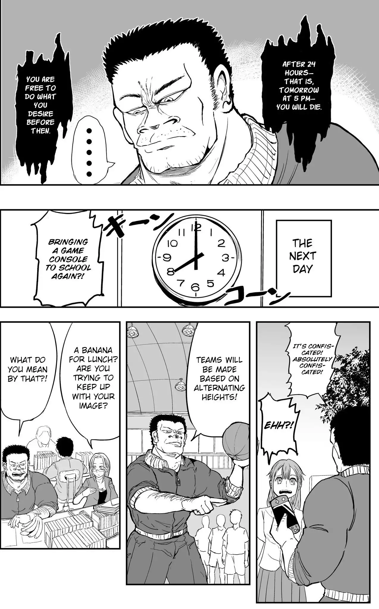 A manga about the kind of PE teacher who dies at the start of a school horror film Chapter 8 2